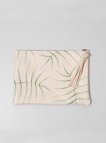 Leather Clutch Wild Fern, Jessica Kertis - Northernism
