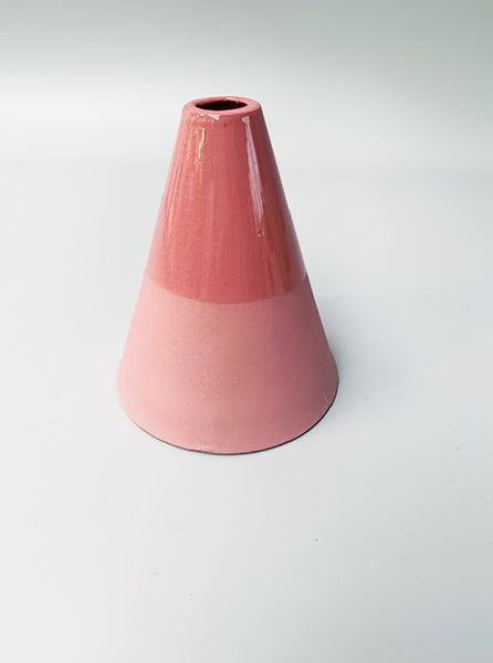 Cone Shaped Vase - Marbled Pink Marbled, June Eleven - Northernism