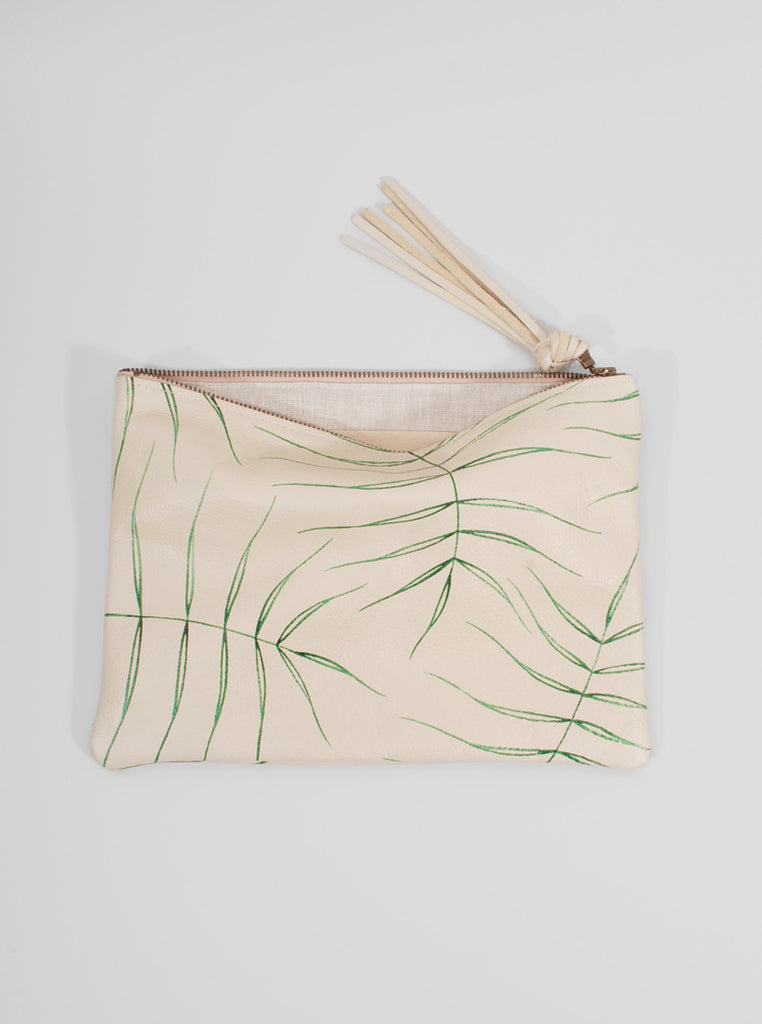 Leather Clutch Wild Fern, Jessica Kertis - Northernism