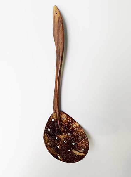 Coconut Strainer Spoon, Wood Works - Northernism